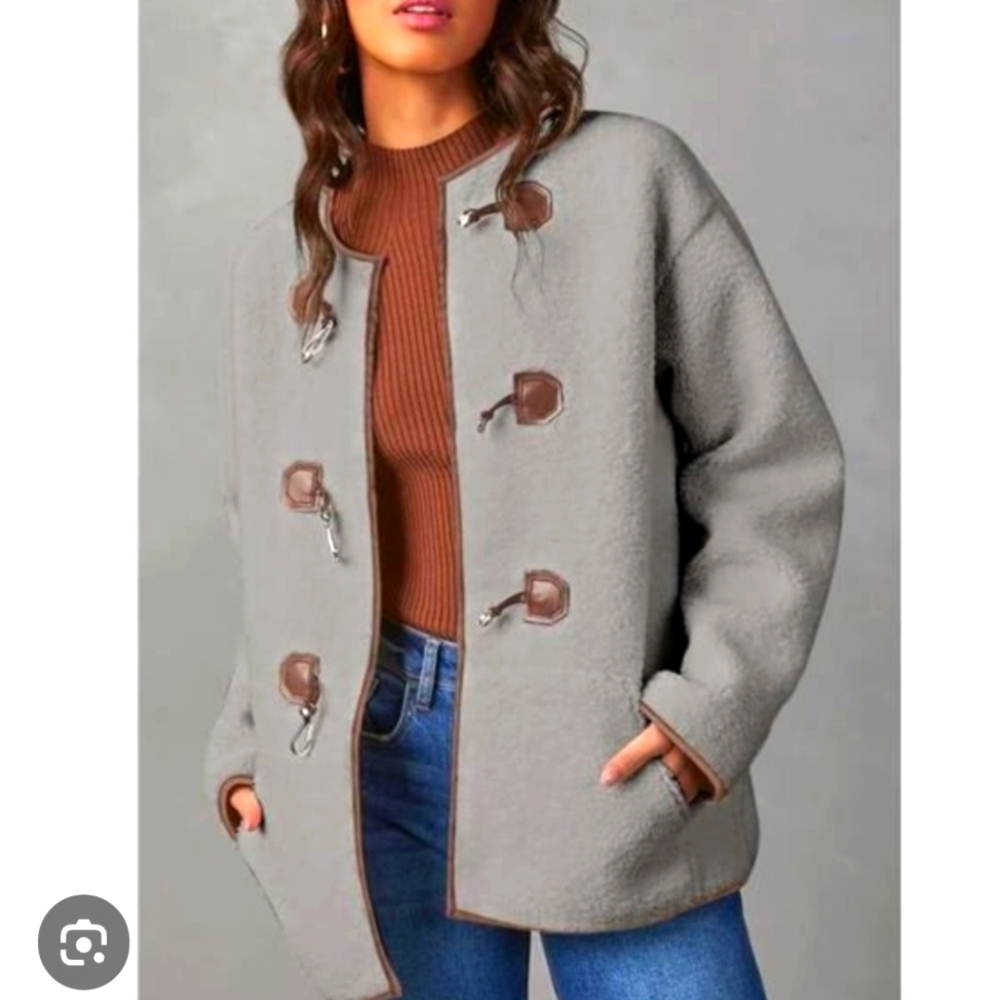 Grey Fleece Jacket